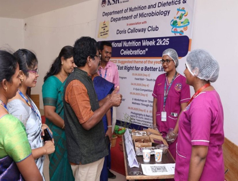 National Nutrition Week Celebration 2k25 - Food stall  on "South delight Corner"